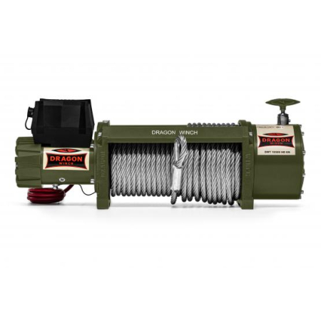Wyciągarka Dragon Winch DWT 18500 HD EN – 24V, 8389 kg, lina stalowa 30 m